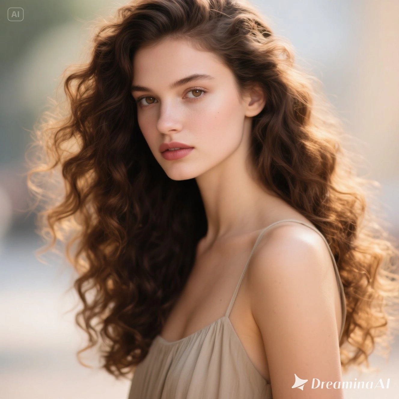 Long Curly Hairstyle
