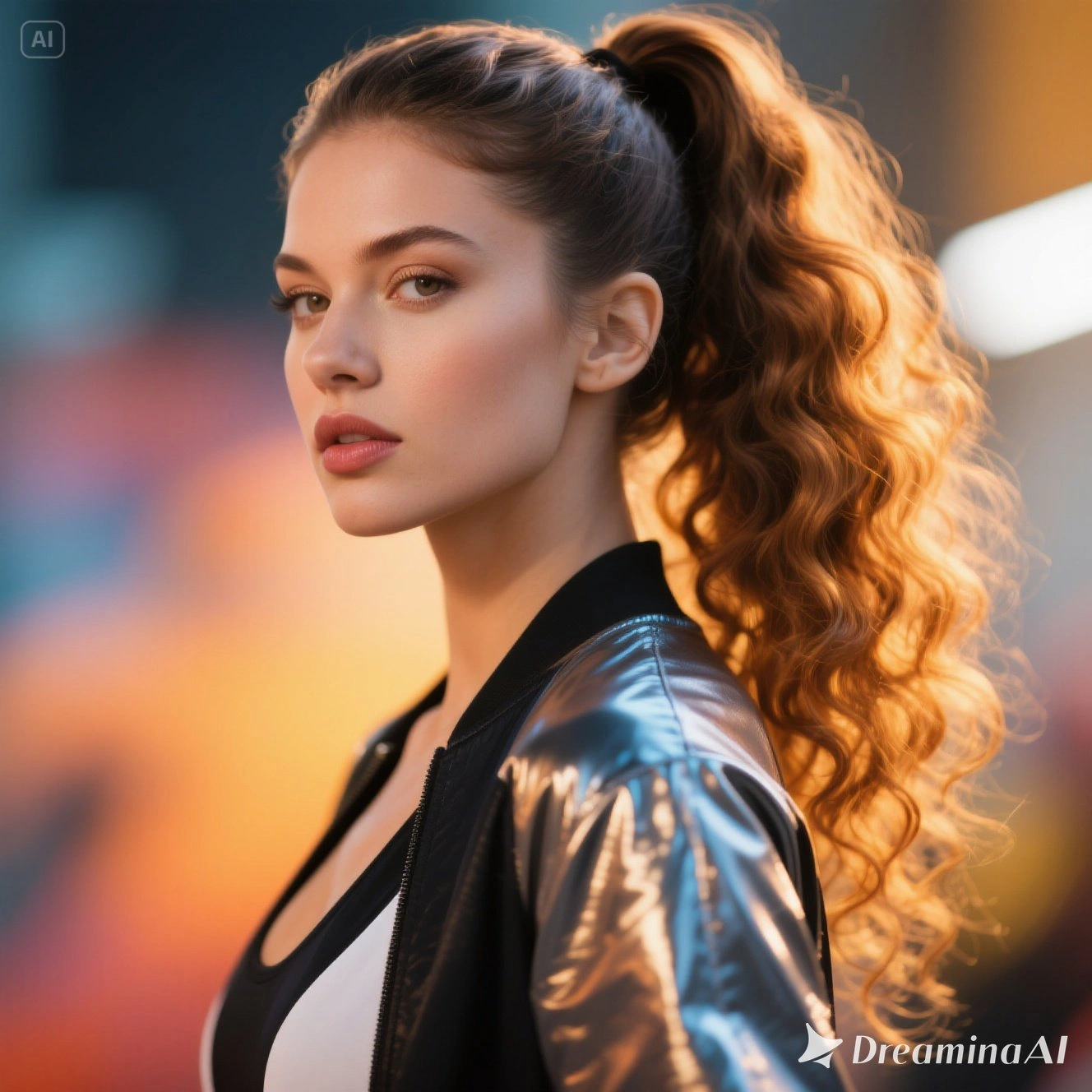 Long Curly Hairstyle