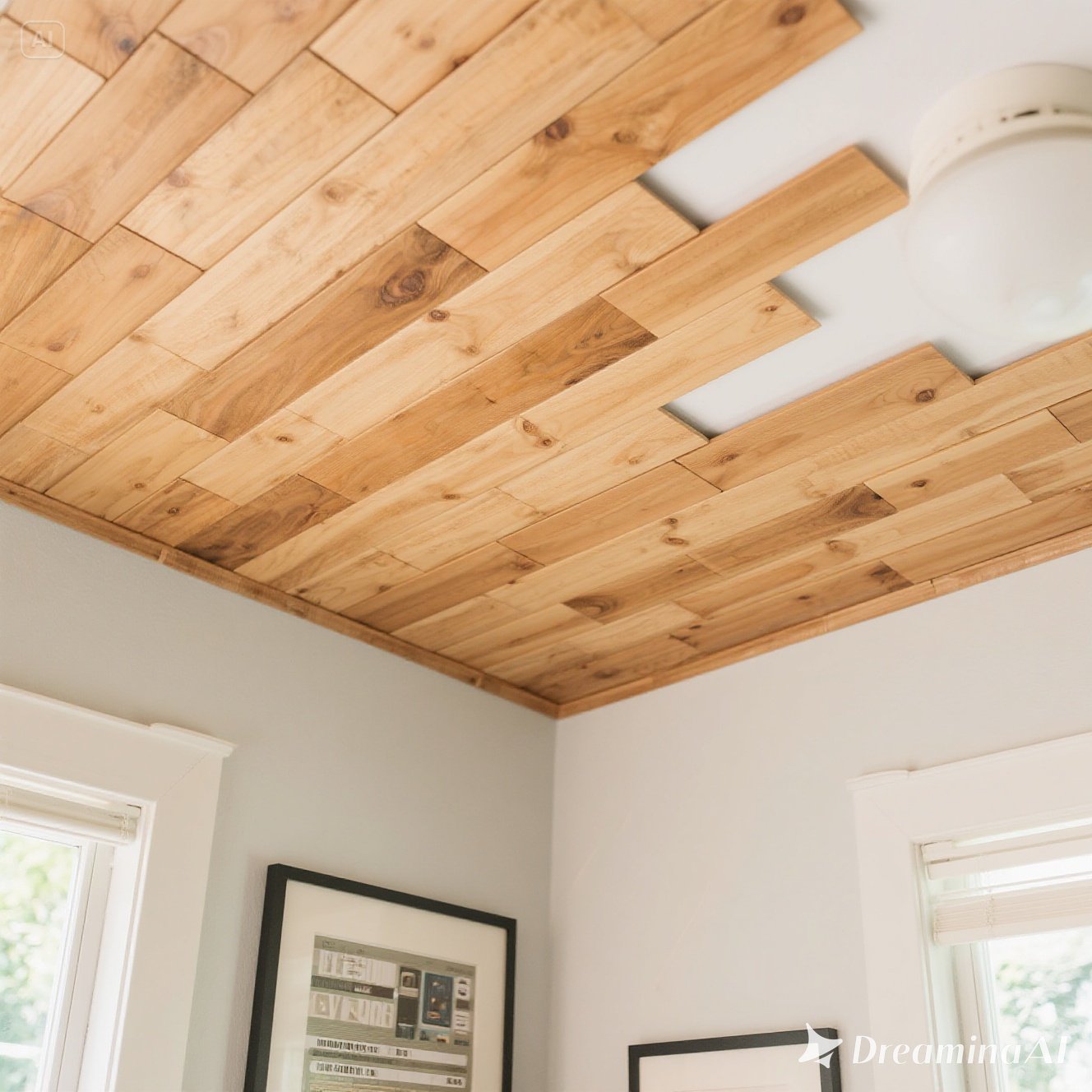 Peel-and-Stick Wood Planks