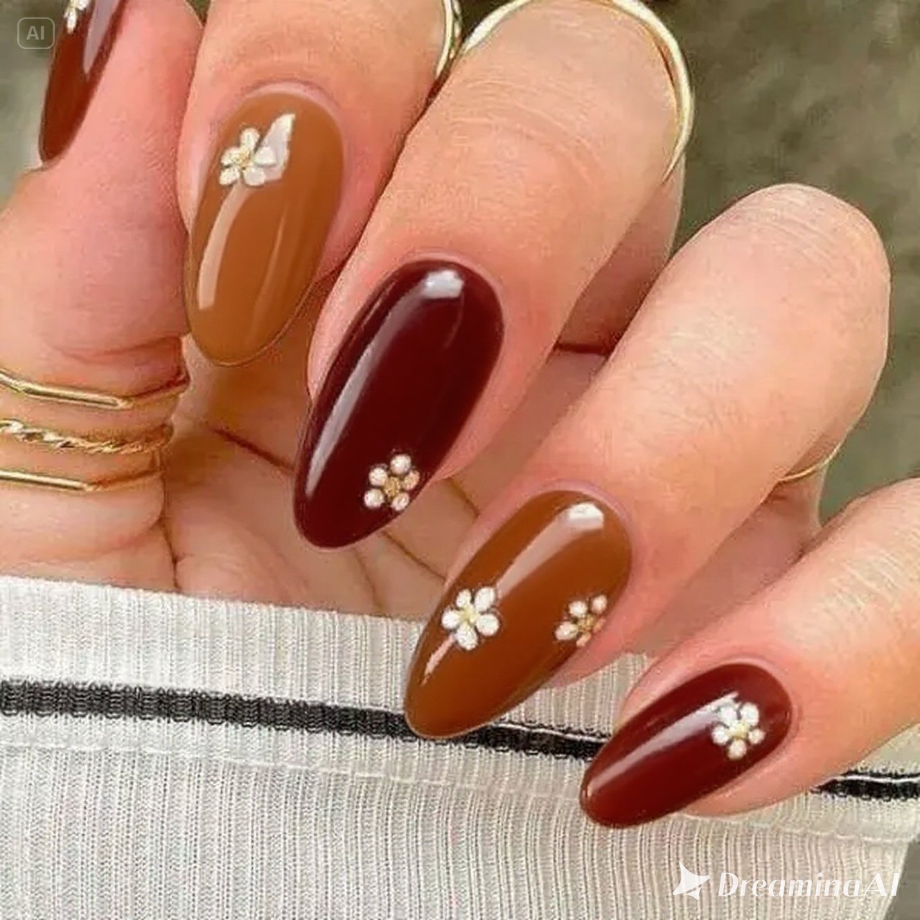 Rust Velvet Nails