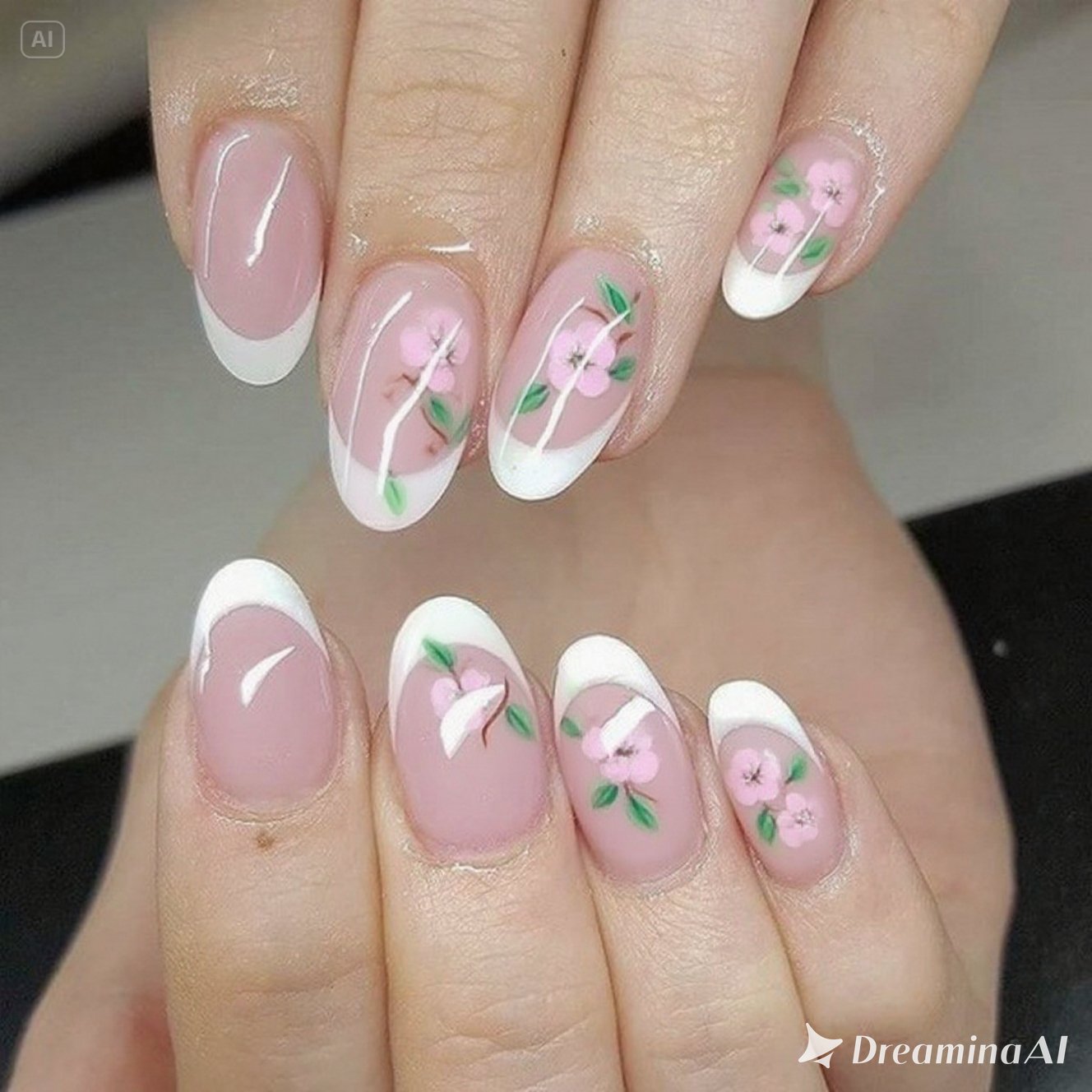 Floral & Mini Flowers Nails