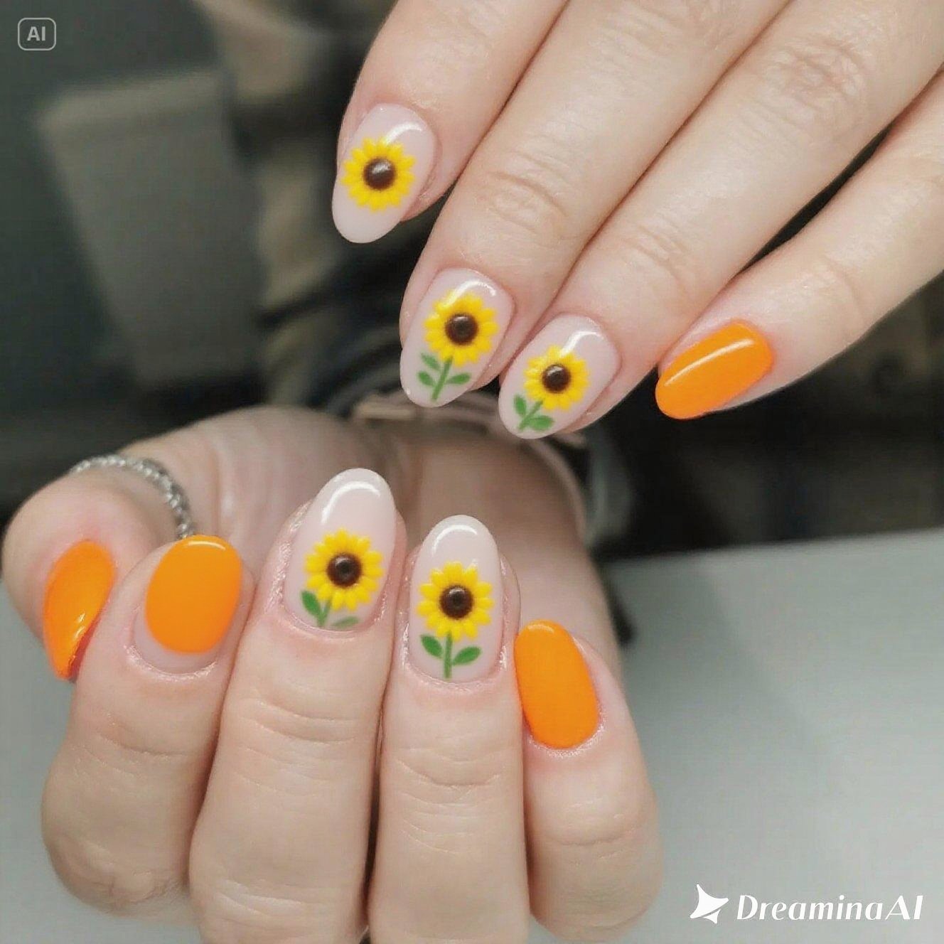 Floral & Mini Flowers Nails