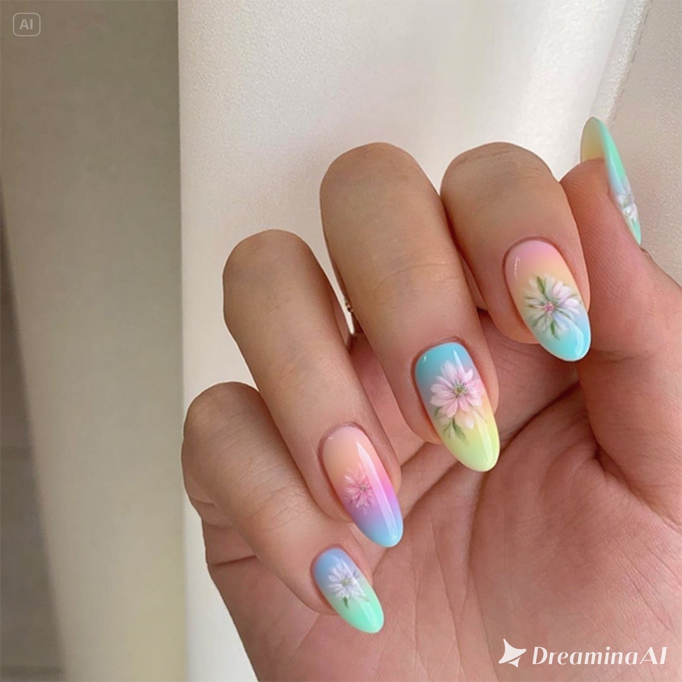 Floral & Mini Flowers Nails