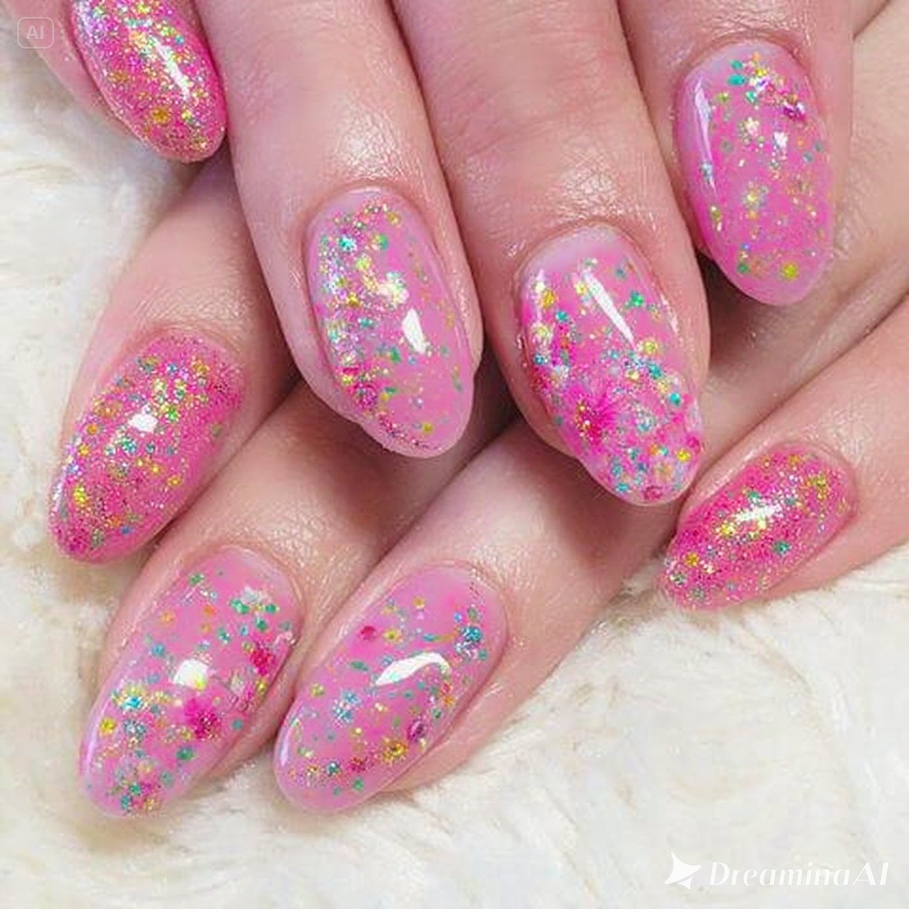 Floral & Mini Flowers Nails