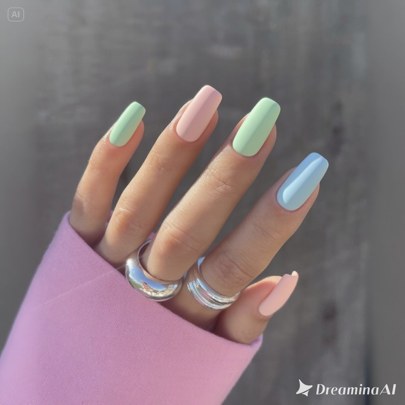 Matte Finishes Nails