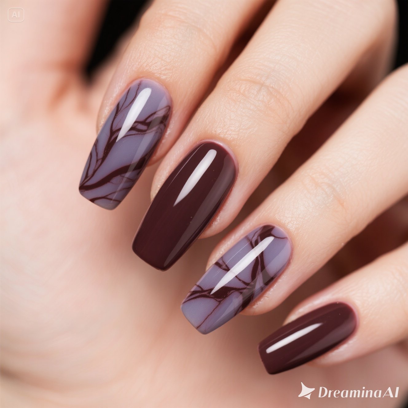 Rosewood Dusk Nails