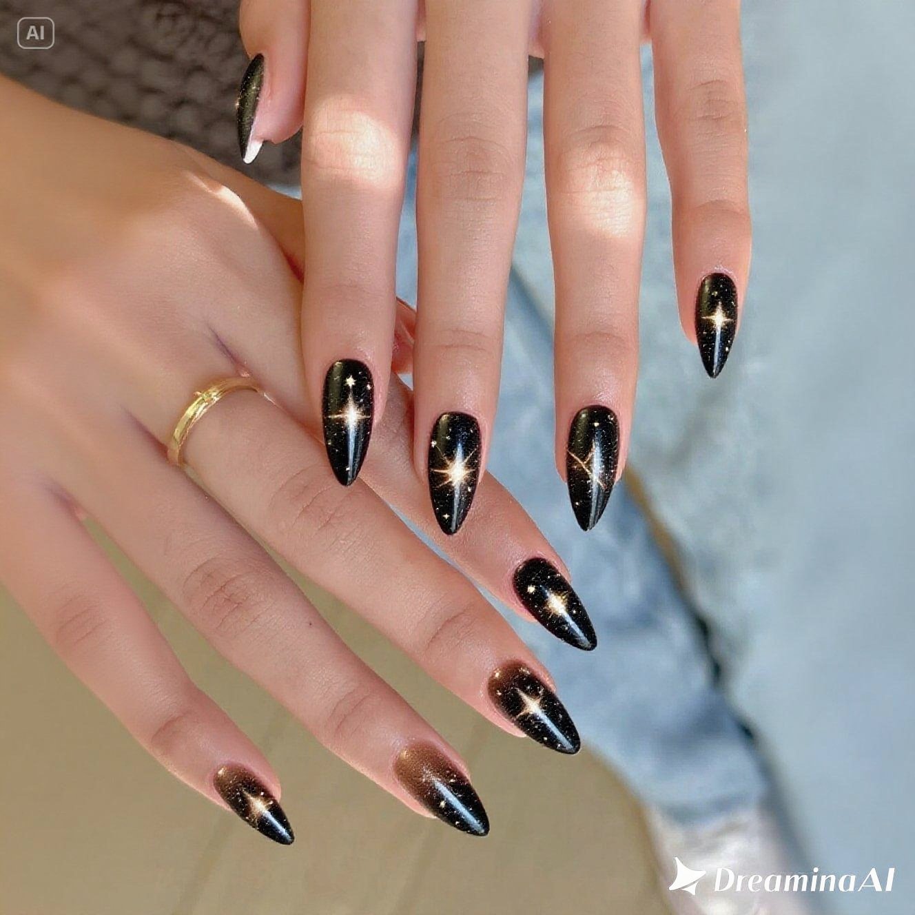 Celestial Bronze Nails