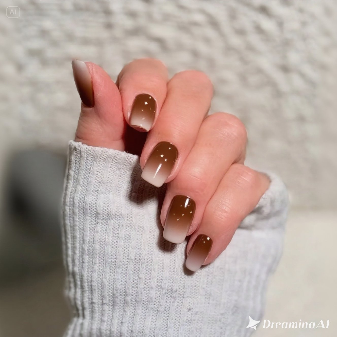 Celestial Bronze Nails