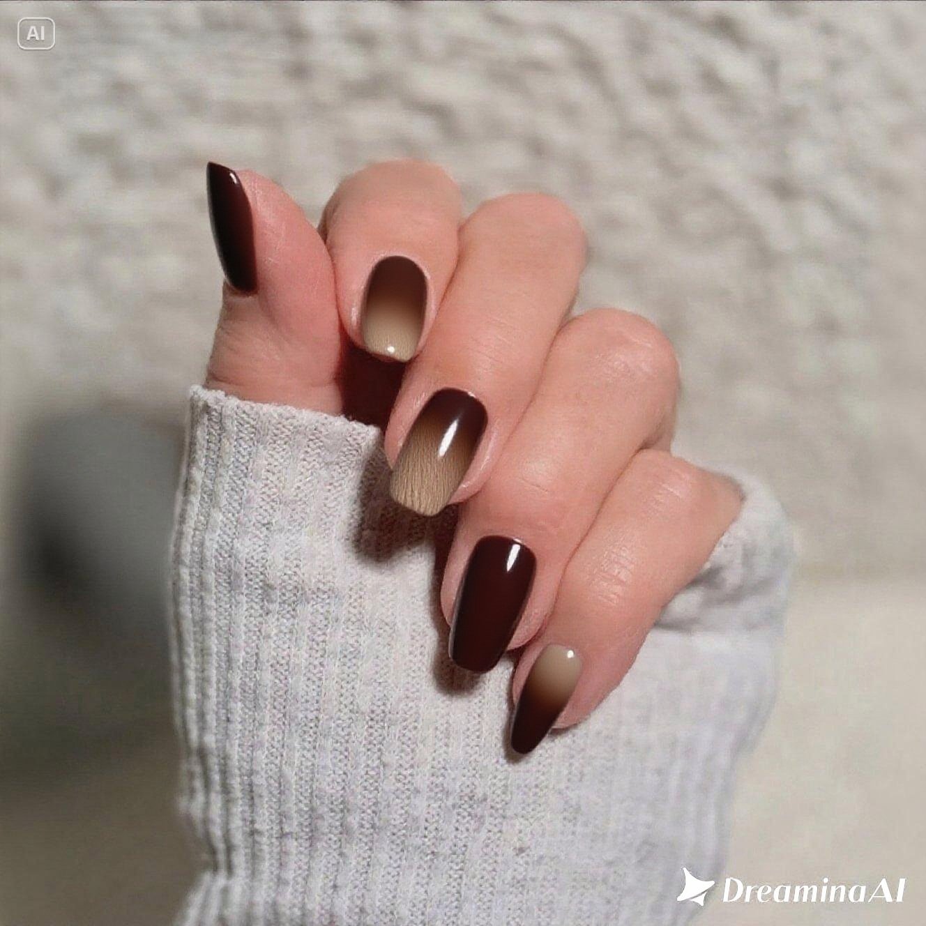 Cocoa Aura Nails