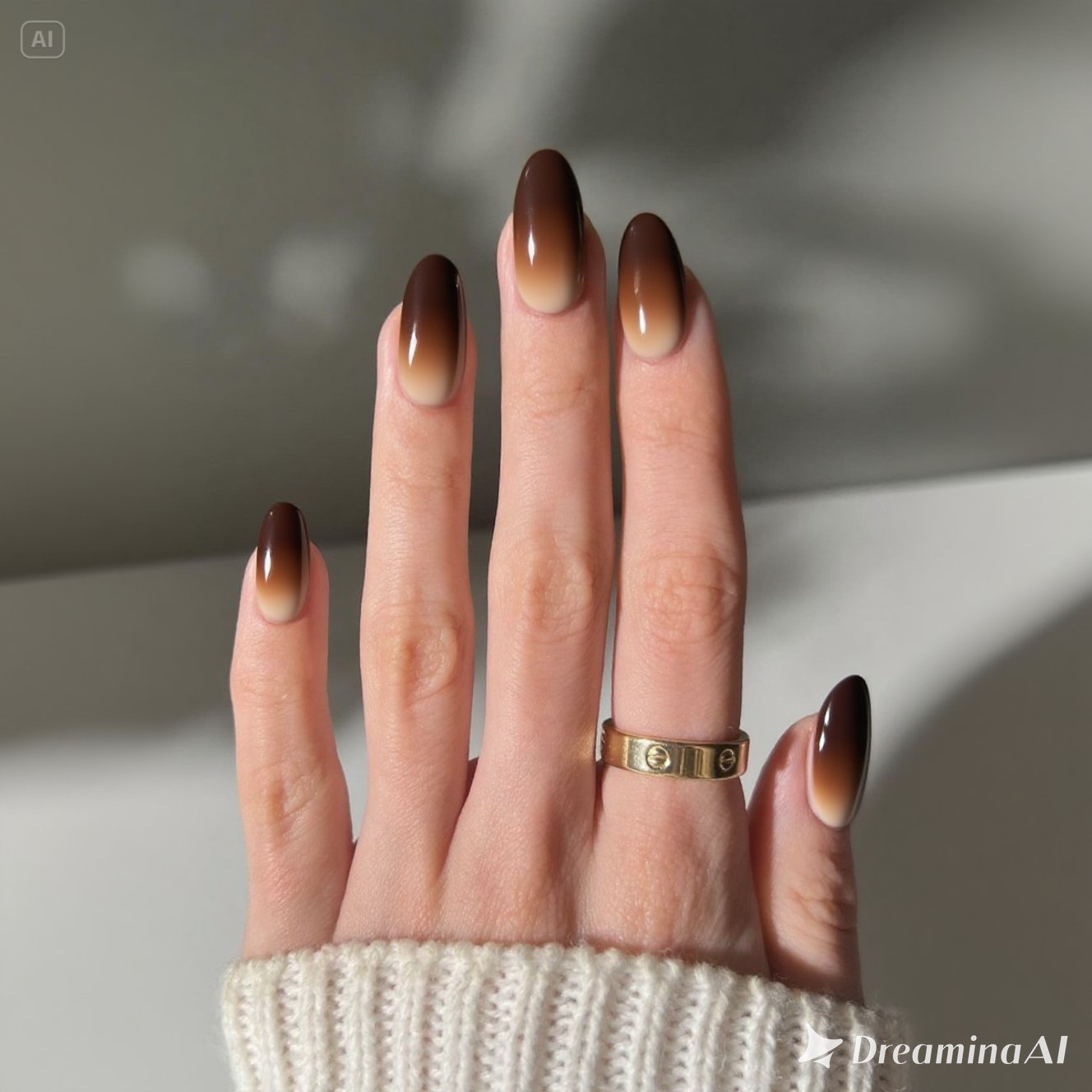 Cocoa Aura Nails