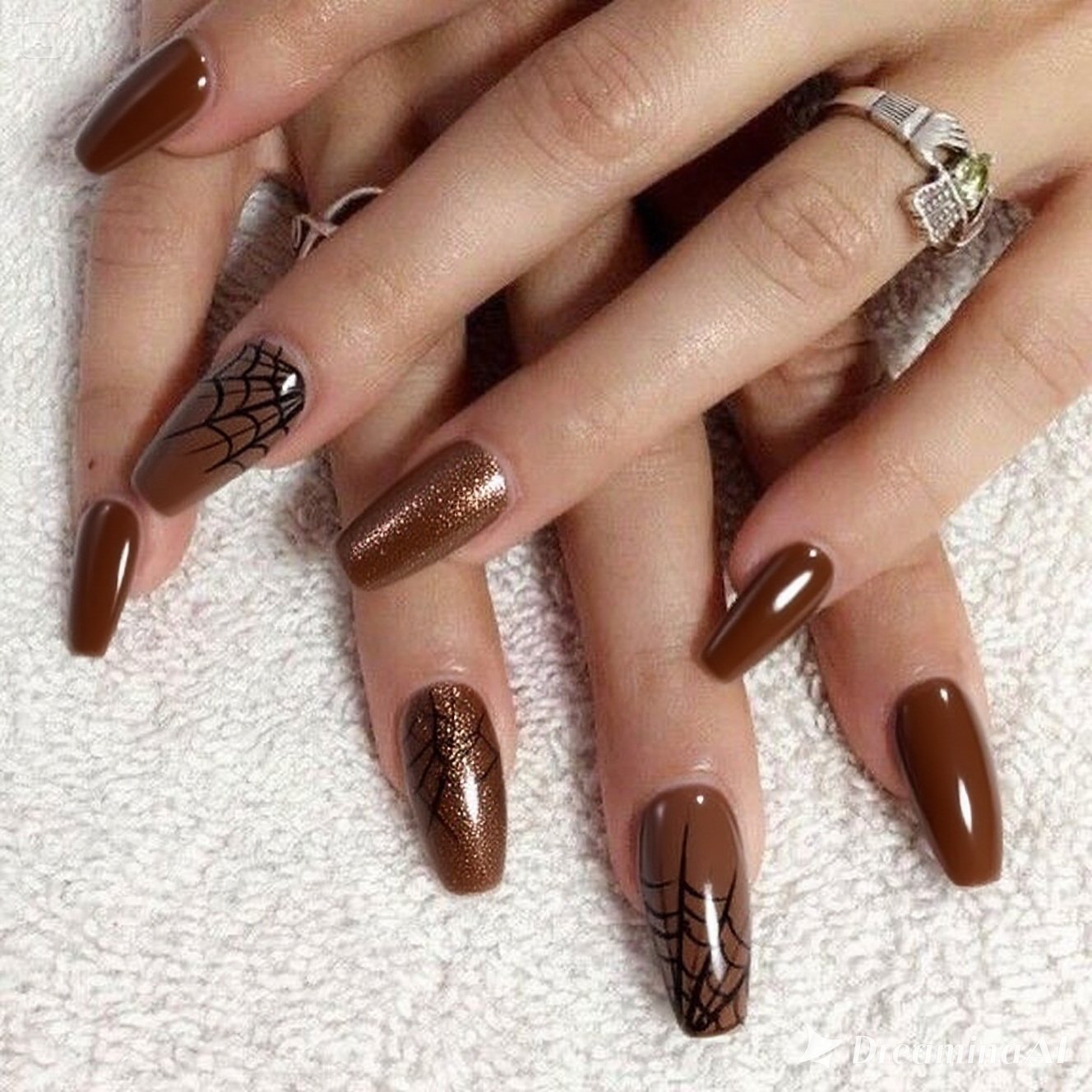 Cocoa Aura Nails