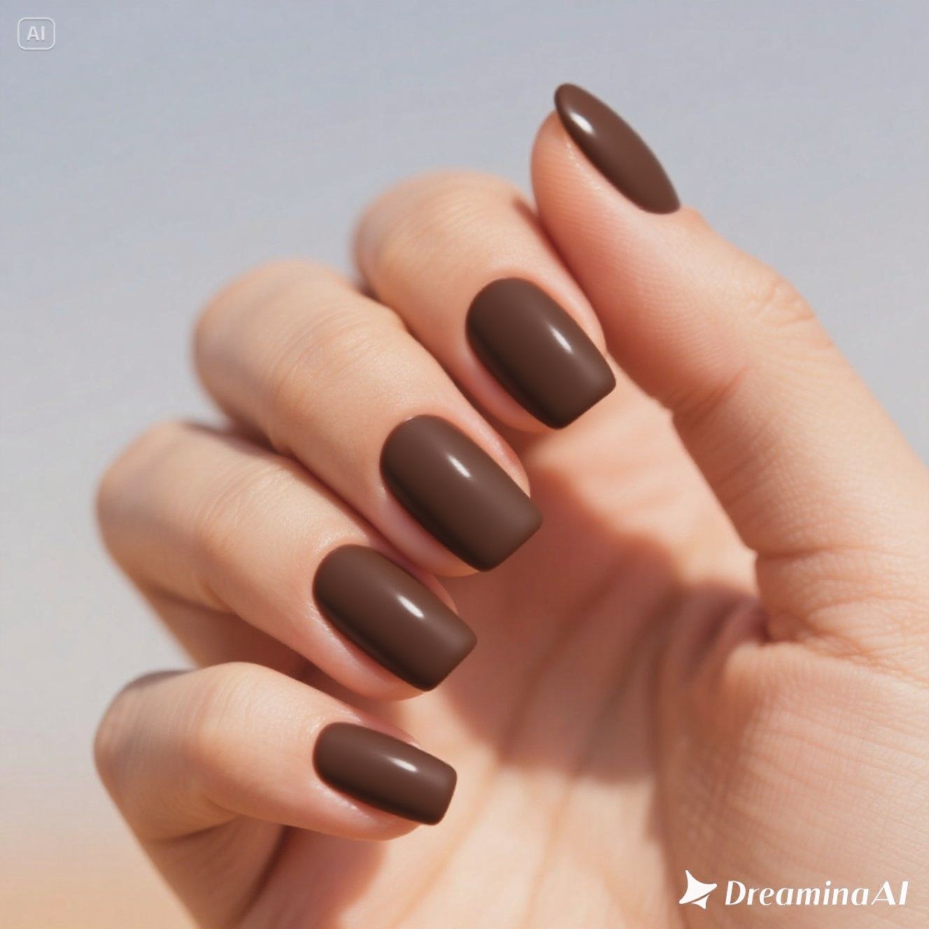 Cocoa Aura Nails