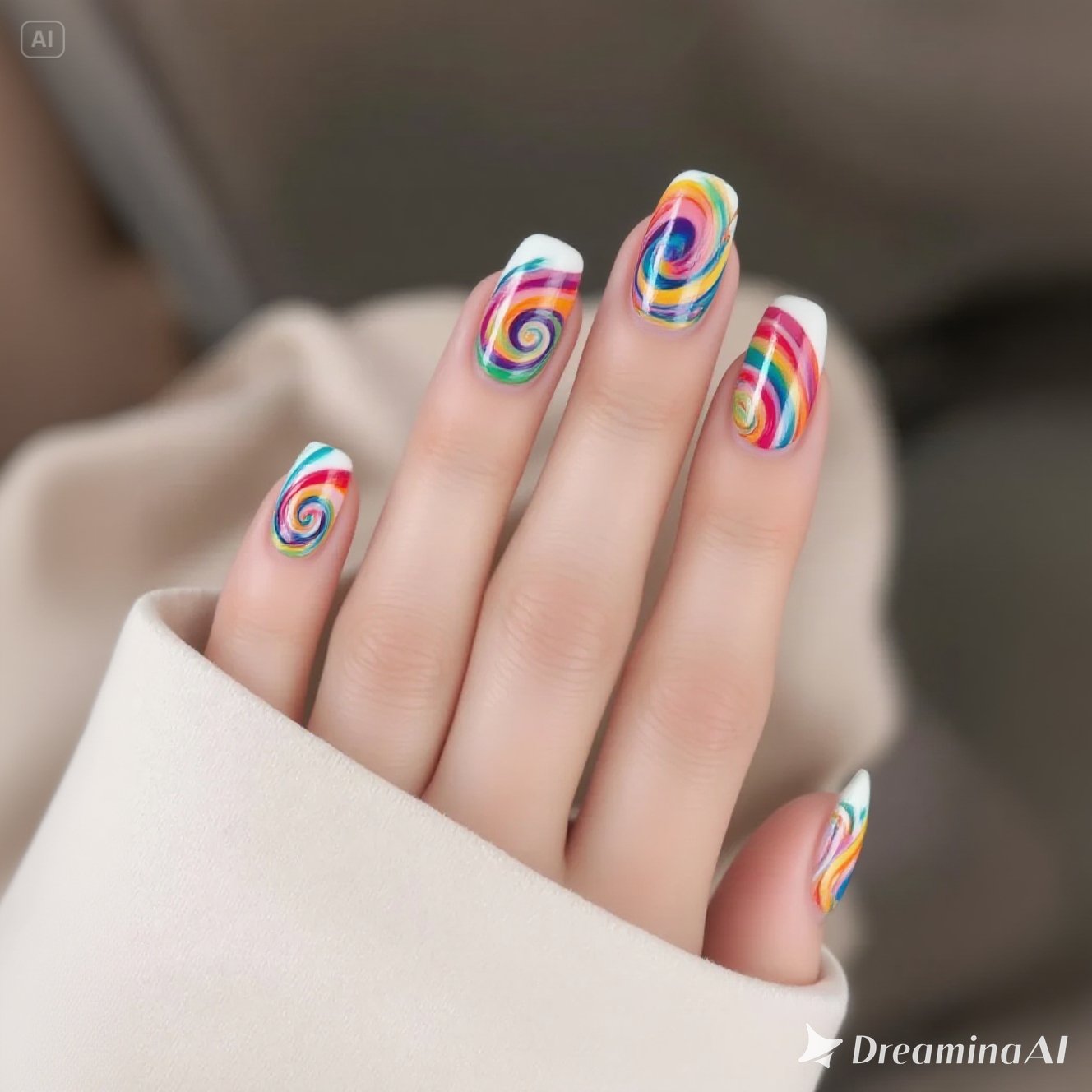 Russian Almond Nails