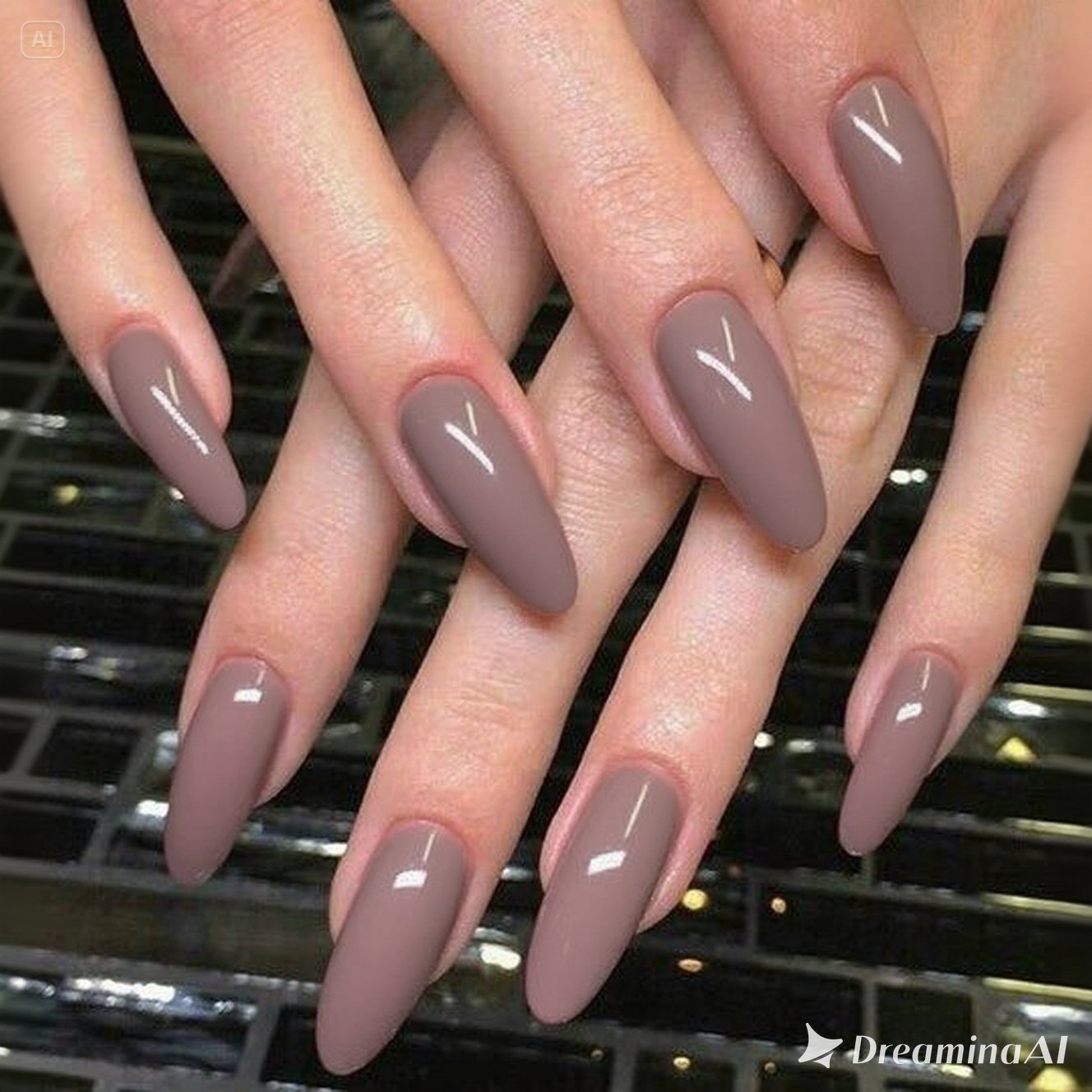 Russian Almond Nails