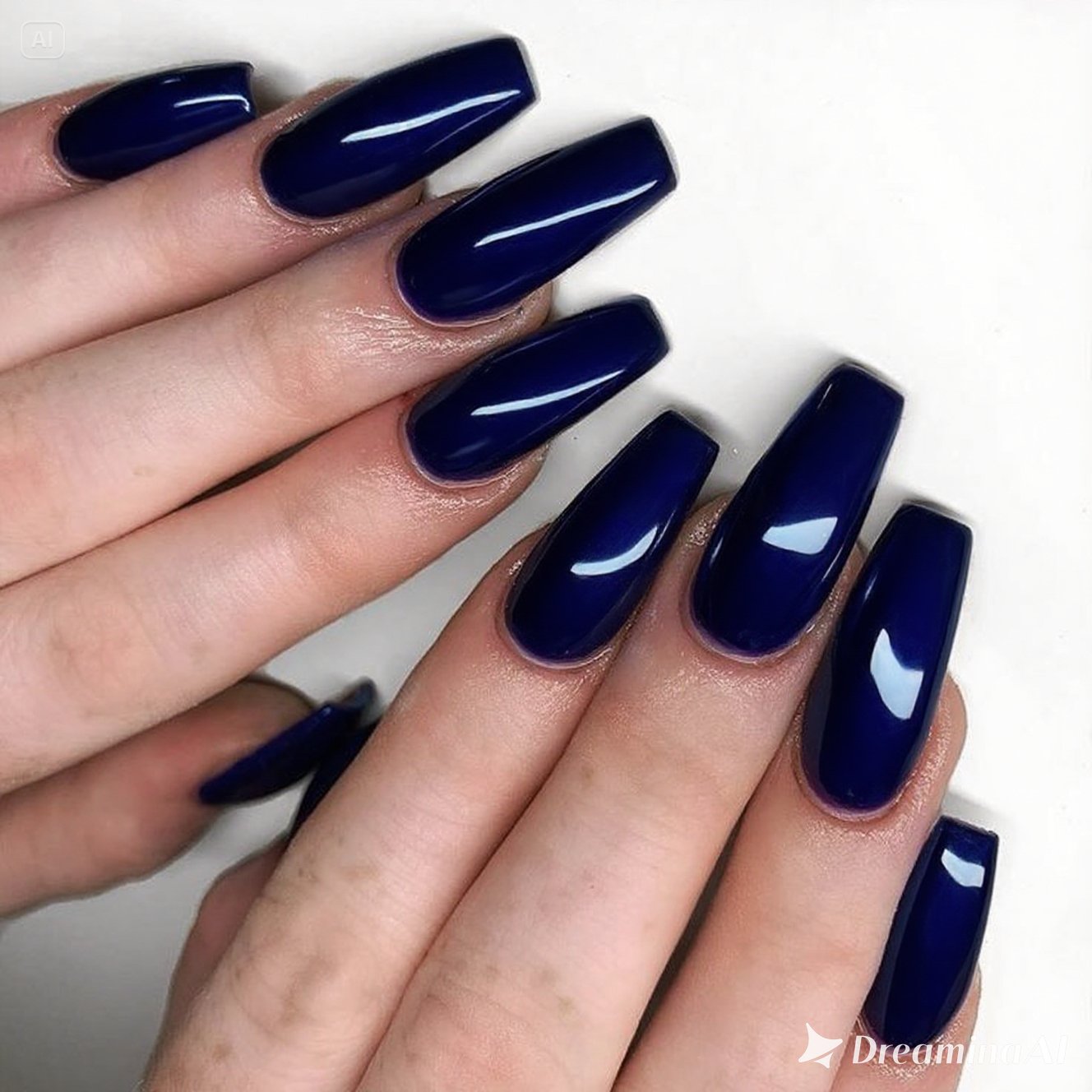 September Birthstone Nail