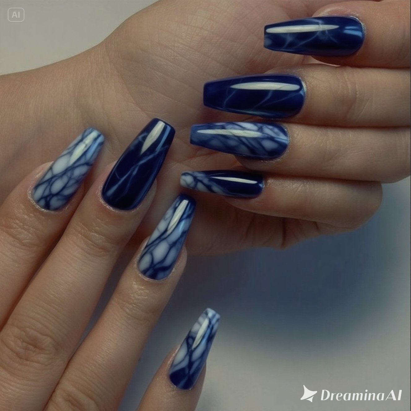 September Birthstone Nail