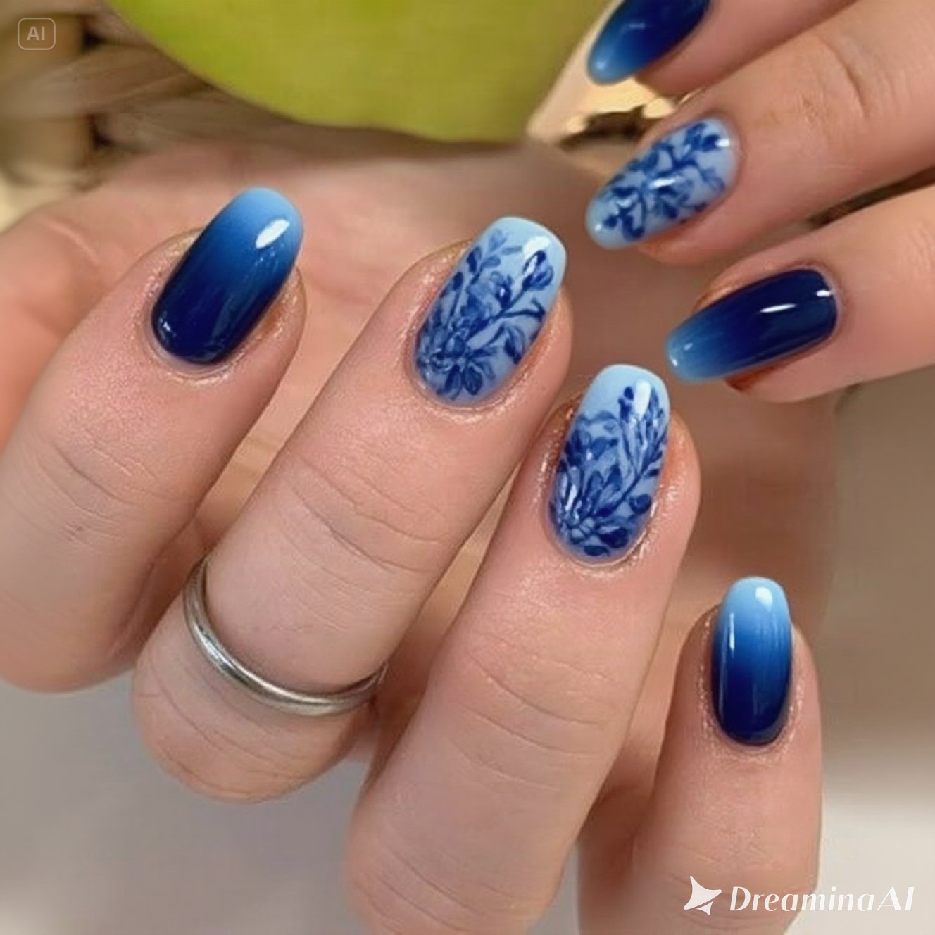 September Birthstone Nail