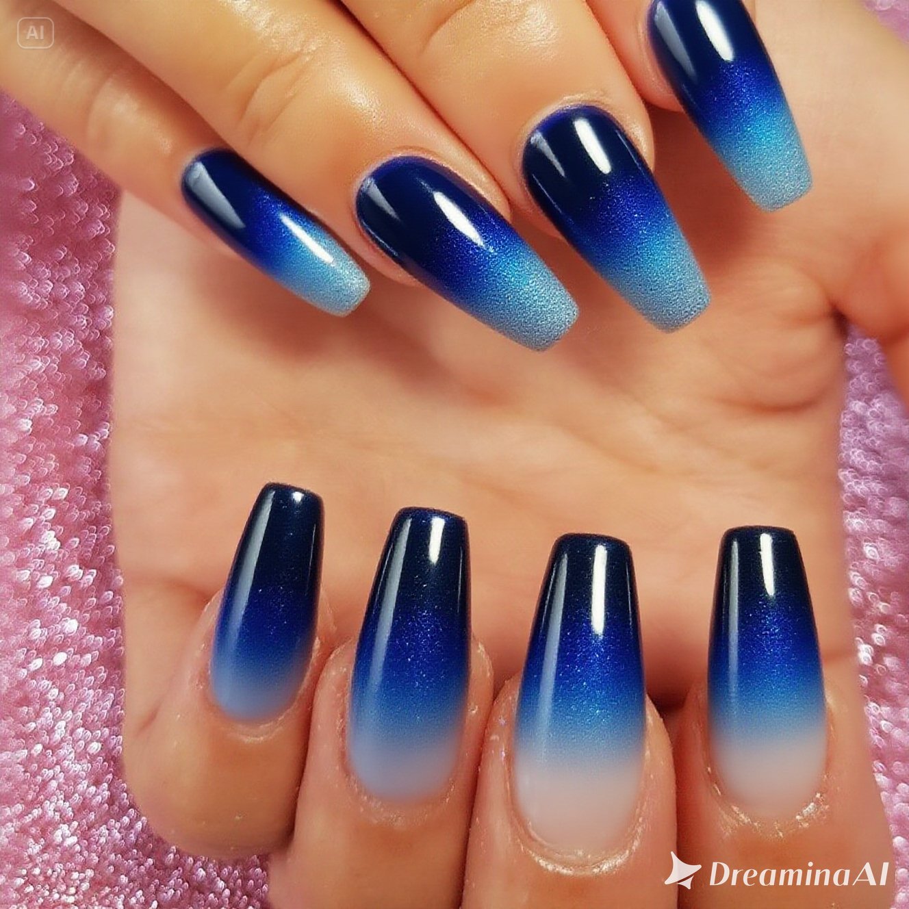 September Birthstone Nail