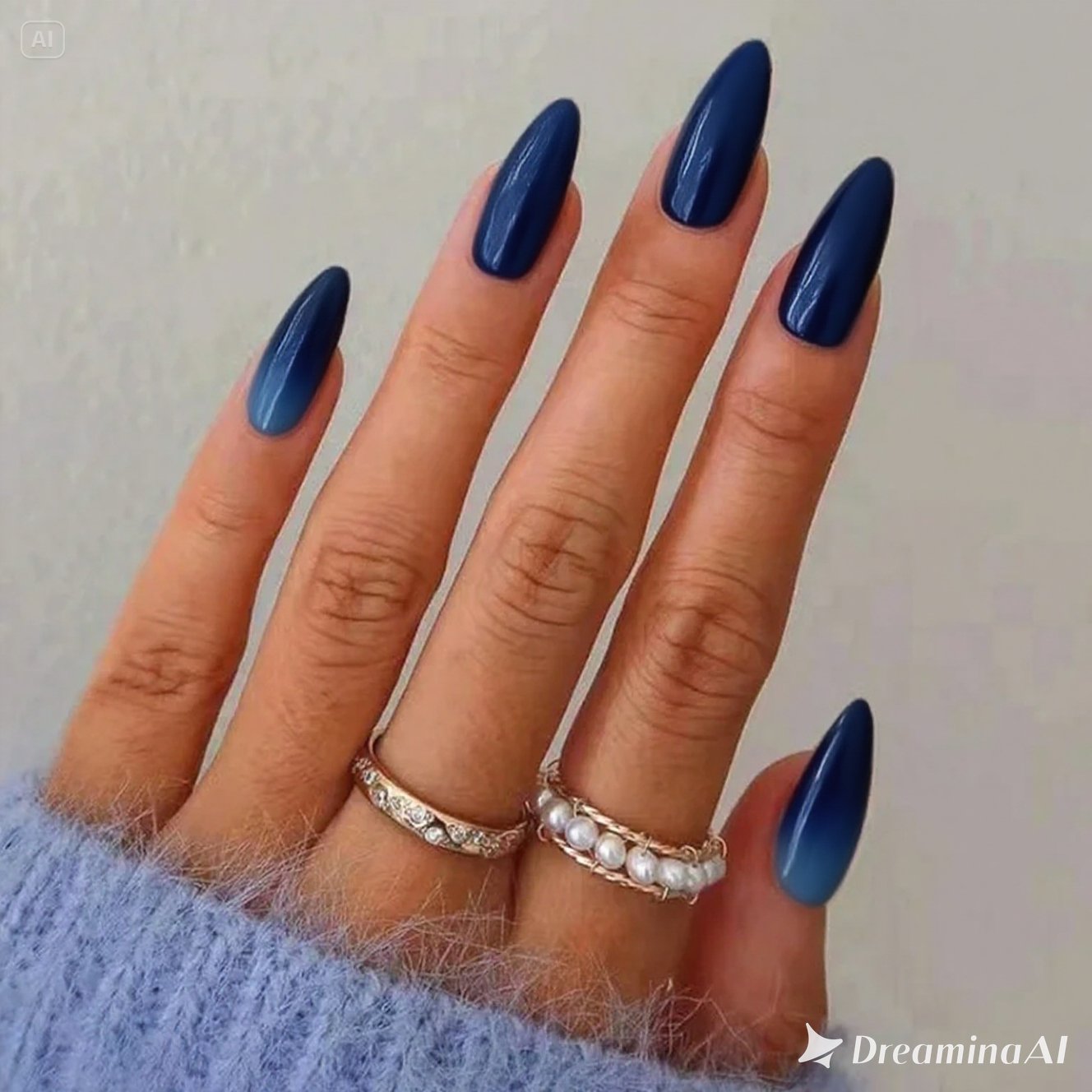 September Birthstone Nail