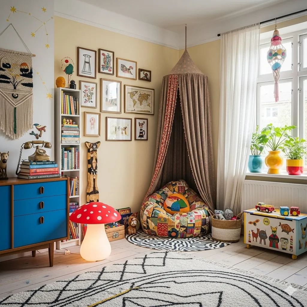Eclectic Kids Room Ideas