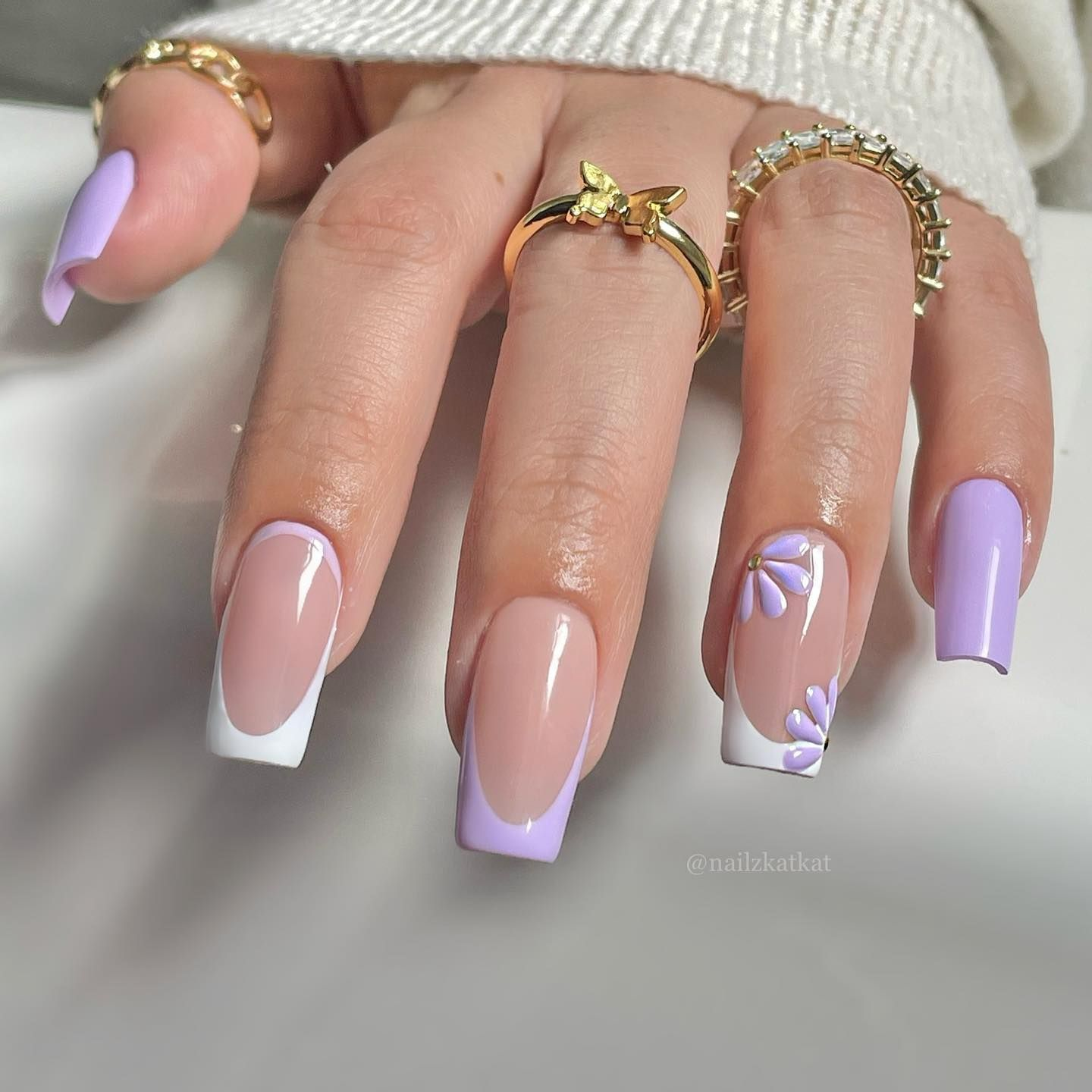 Muted Neutrals & Sheer Tones Nails