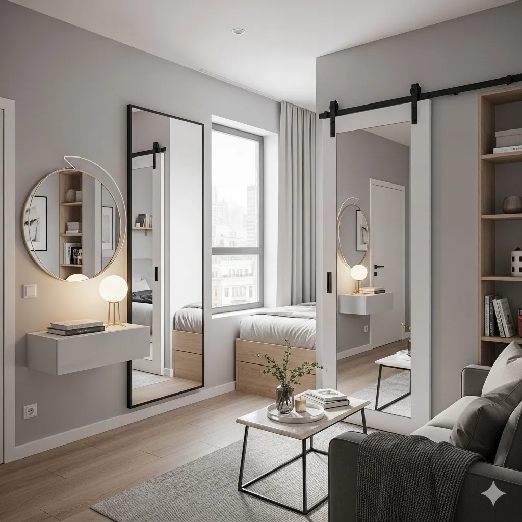 Mirrors for Spacious Feel