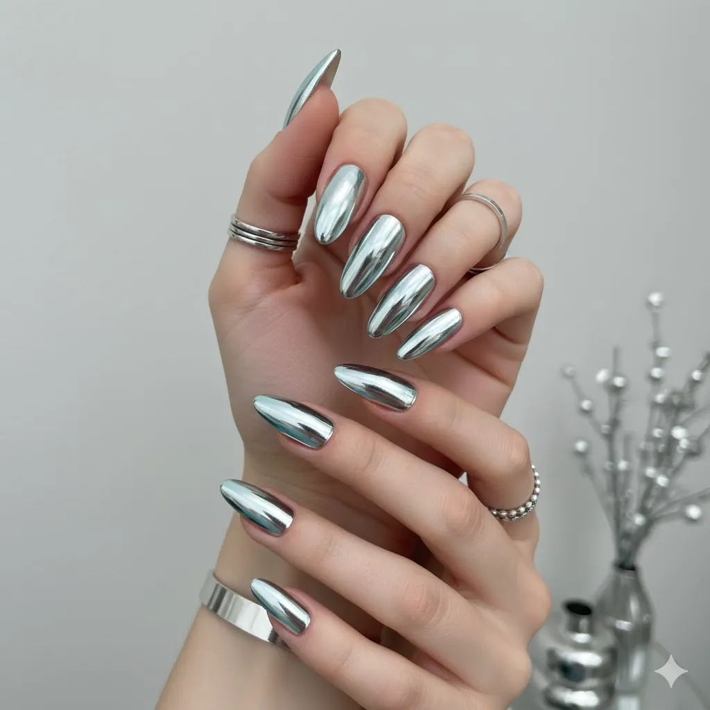 Aquarius Season Nail