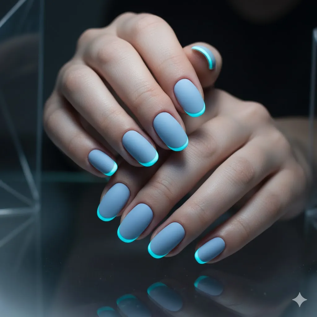 Aquarius Season Nail