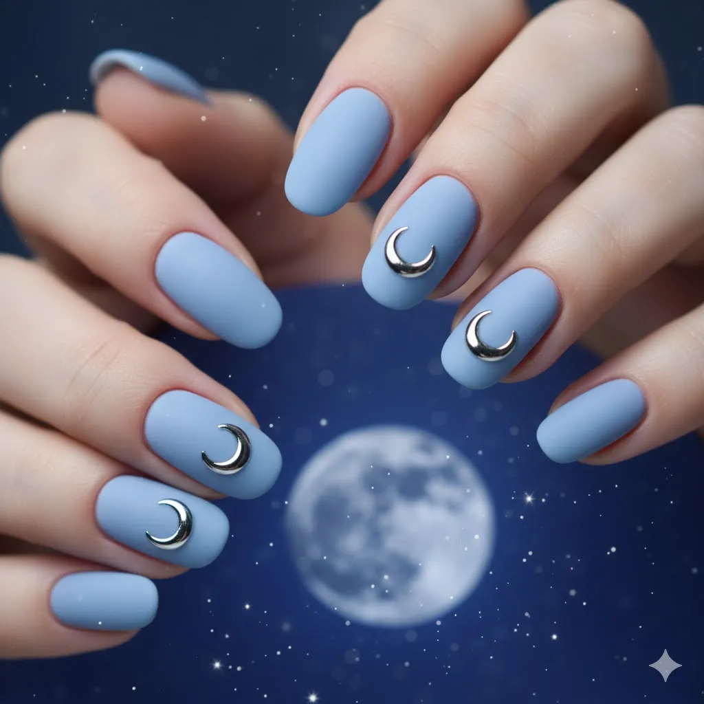 Aquarius Season Nail