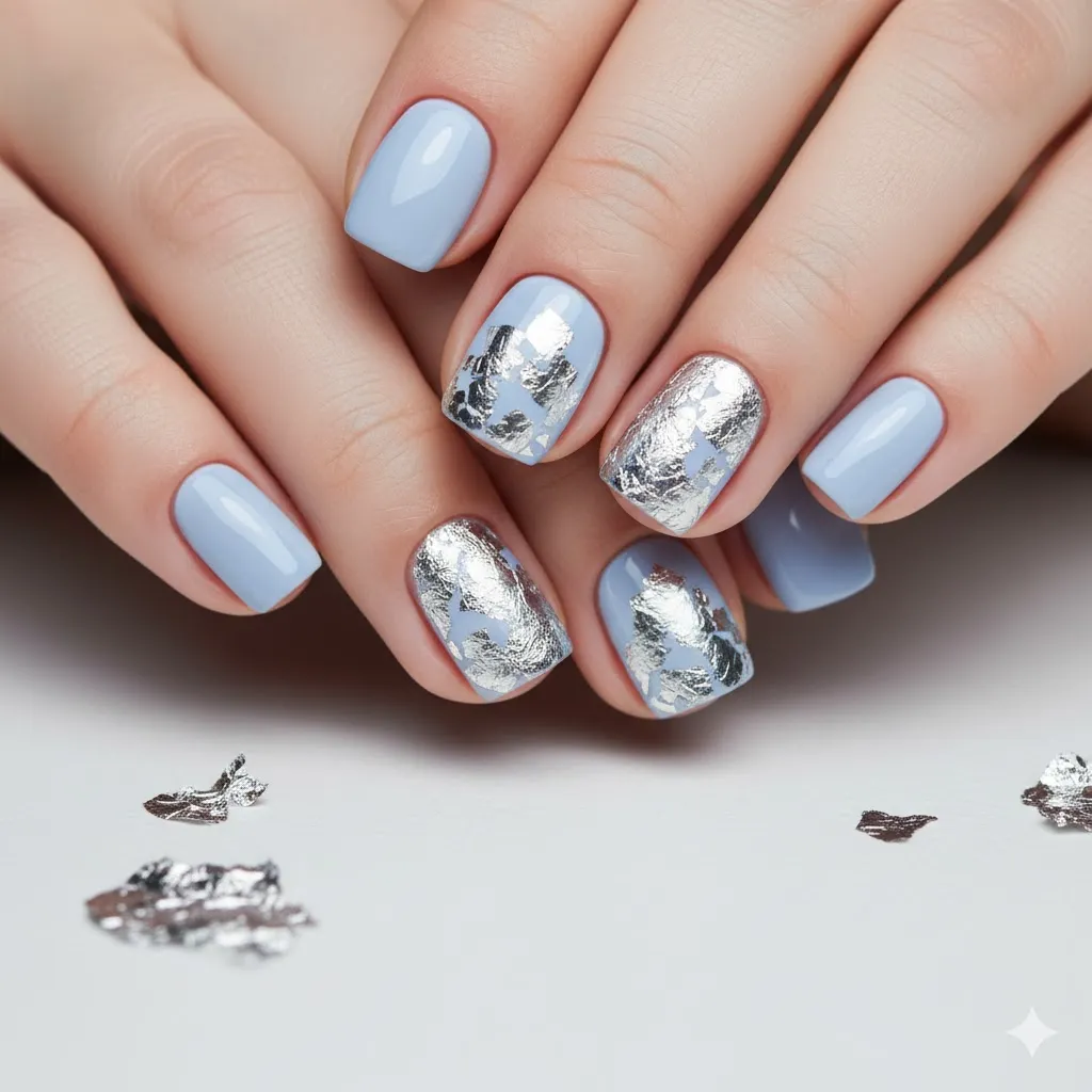 Aquarius Season Nail