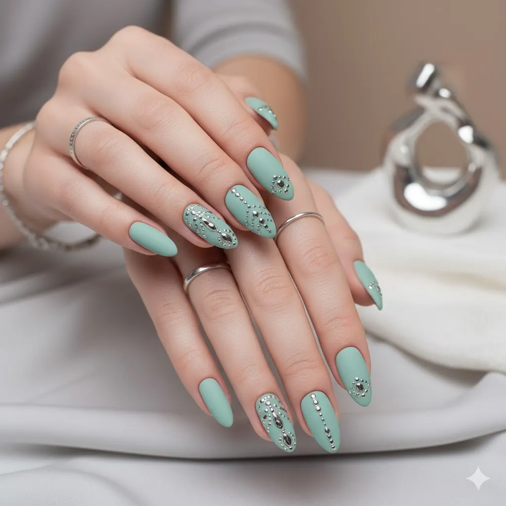 Aquarius Season Nail