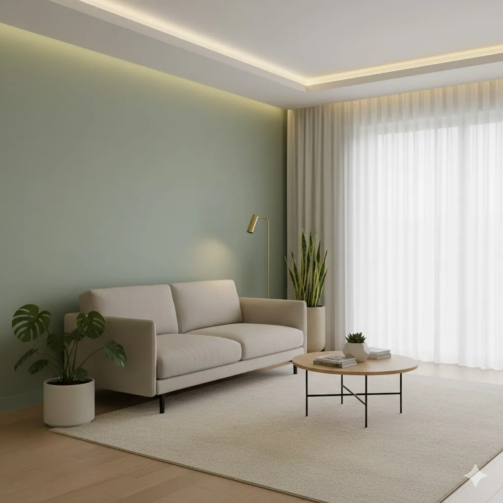 Green Living Room