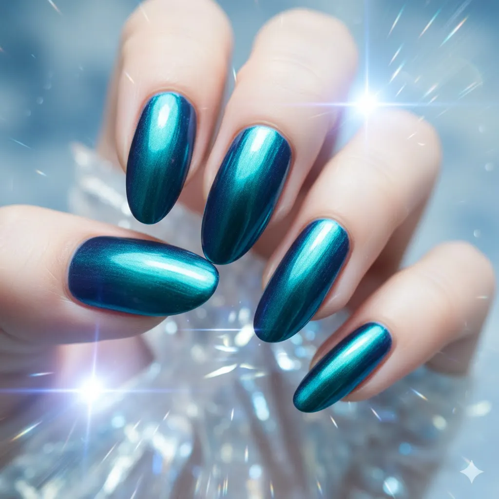 Aquarius Season Nail