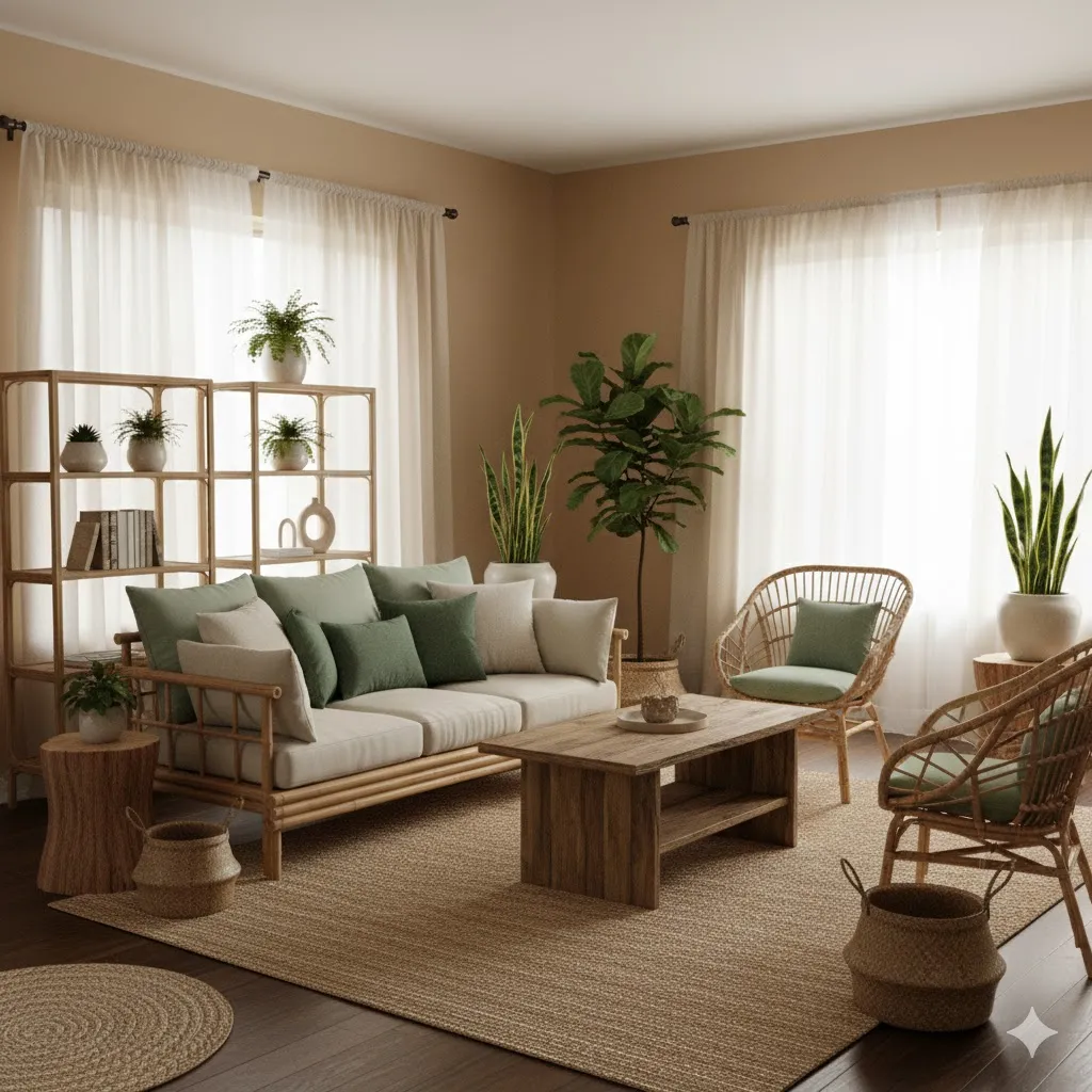 Green Living Room