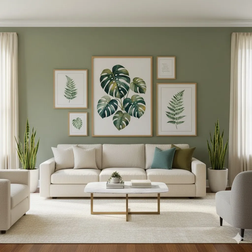 Green Living Room