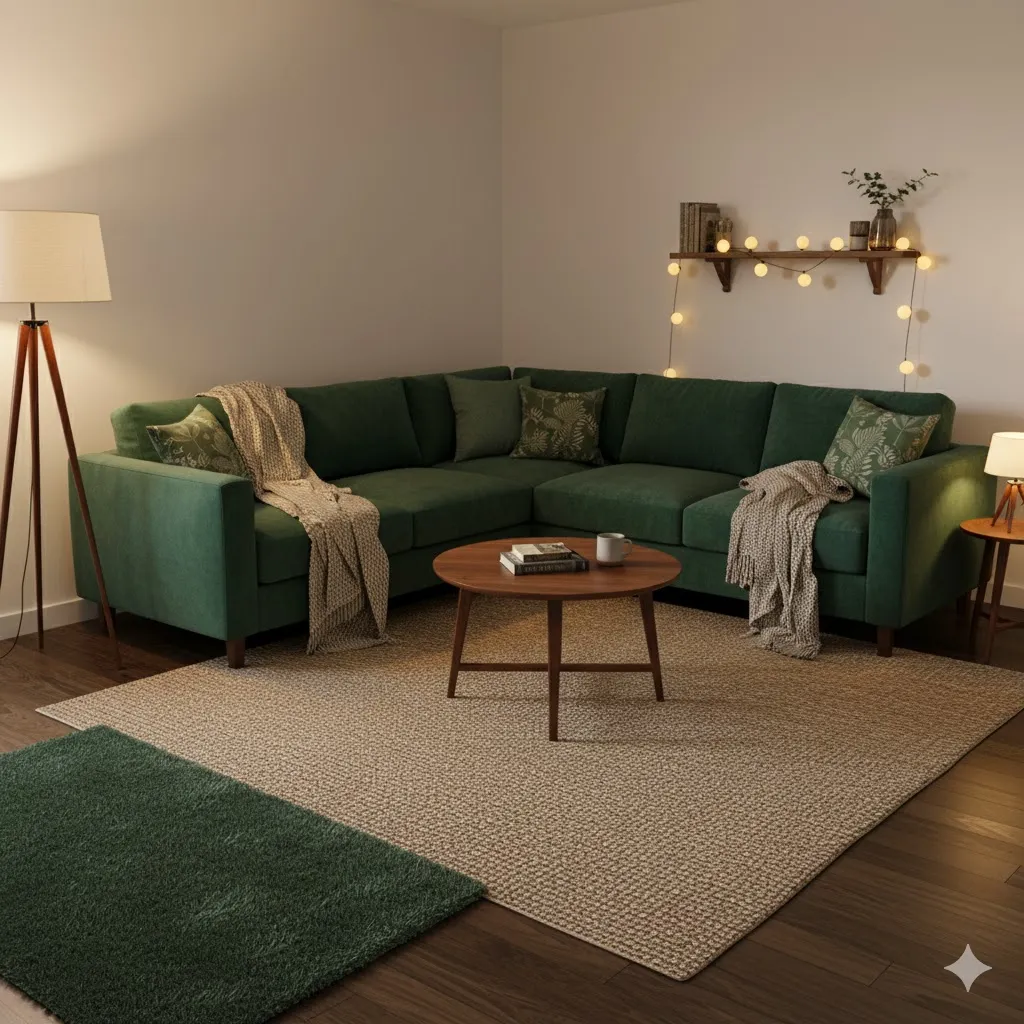 Green Living Room