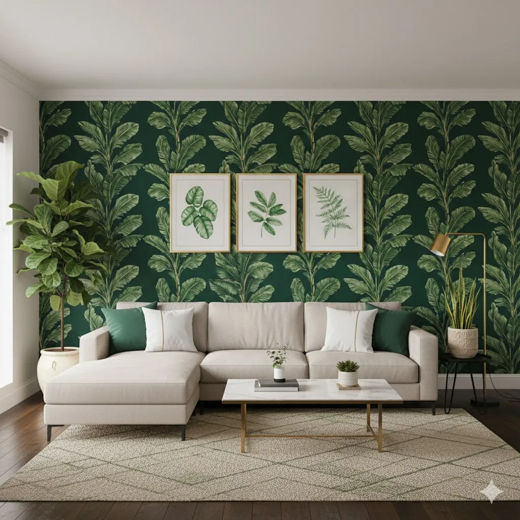 Green Living Room