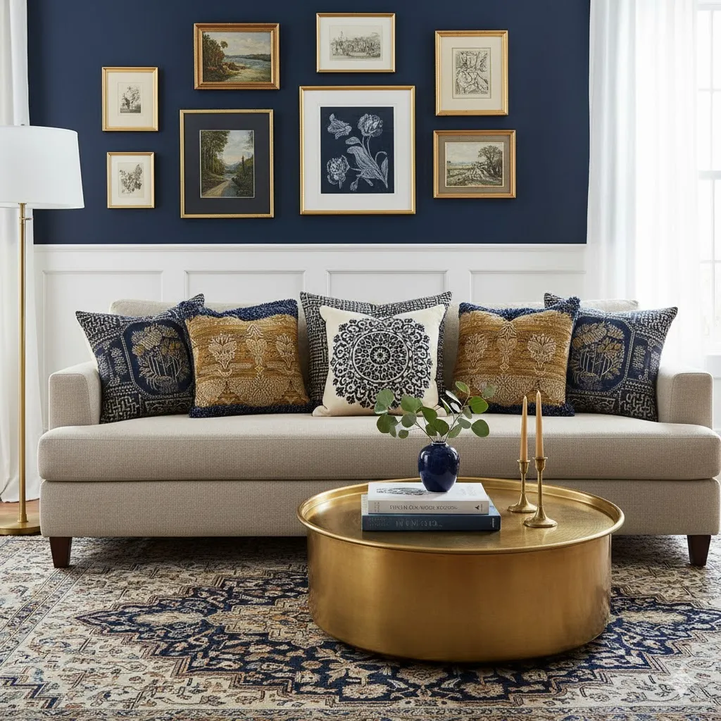 Add Patterned Throw Pillows