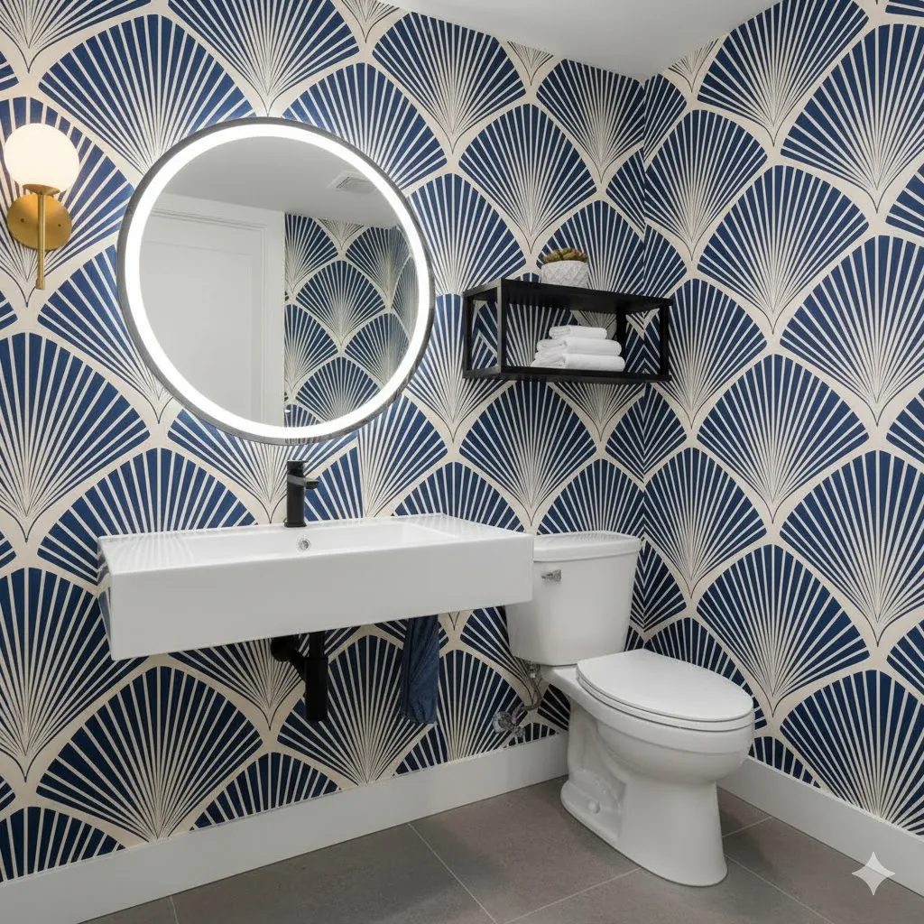 Add Patterned Wallpaper