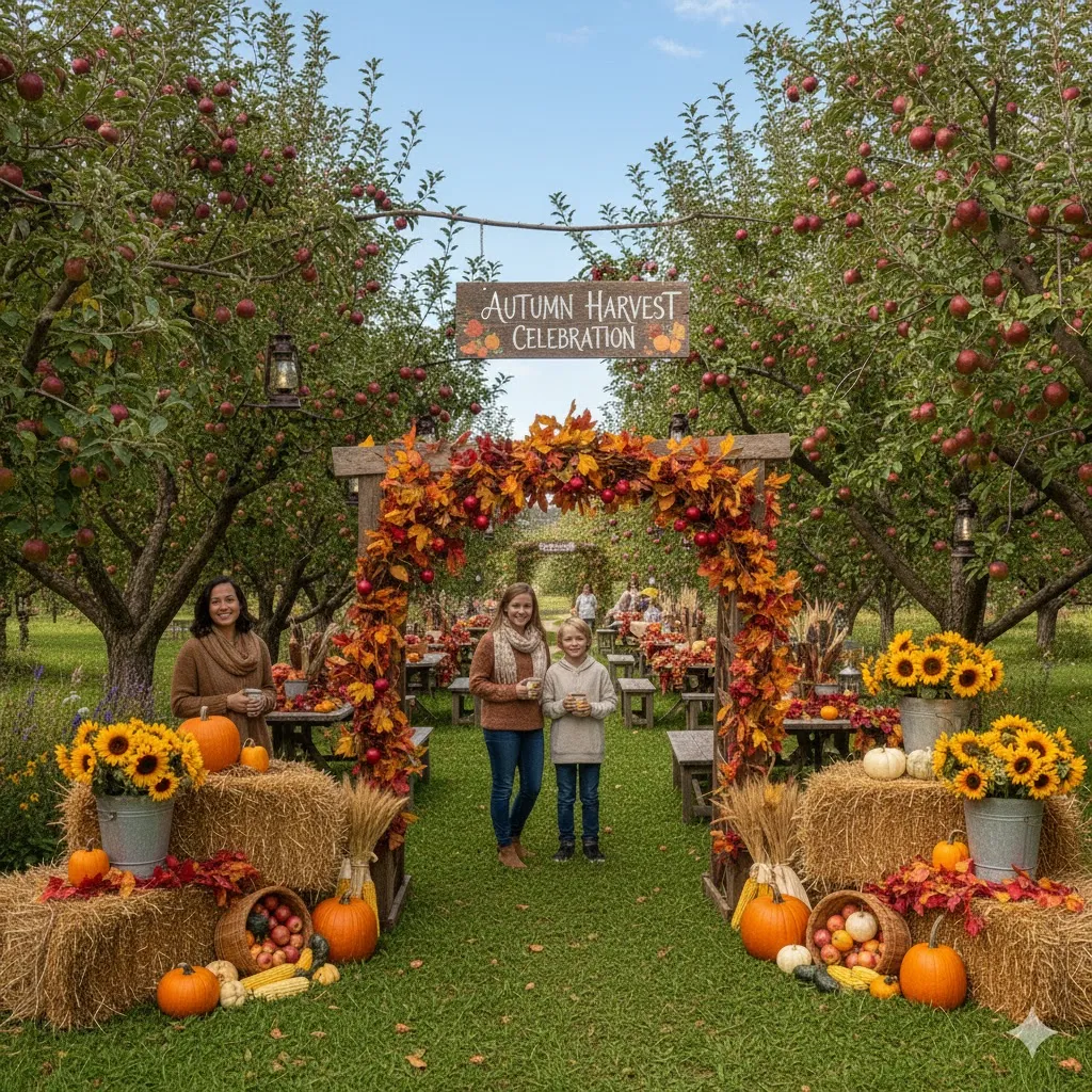 Add Seasonal Orchard Decor