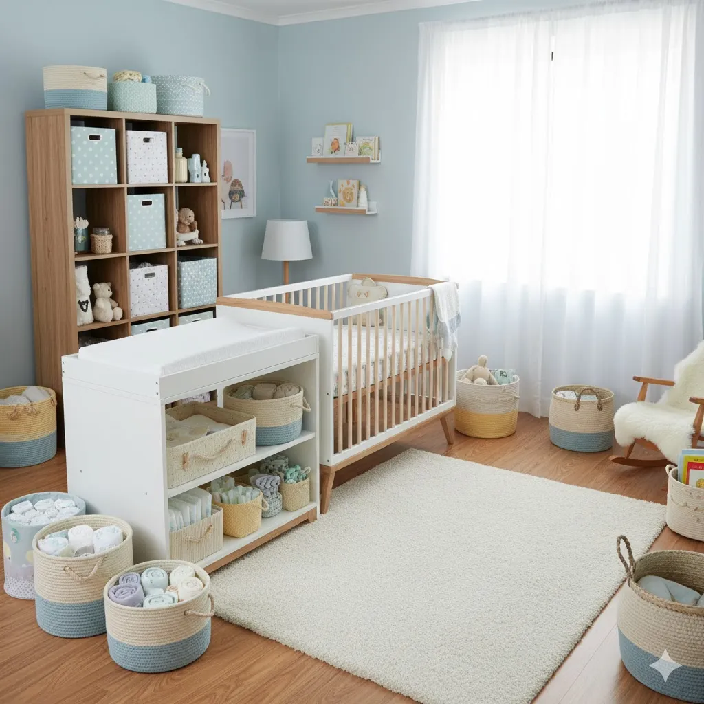 Add Storage Baskets and Bins