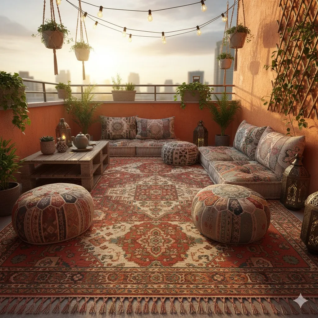 Add a Boho Rug