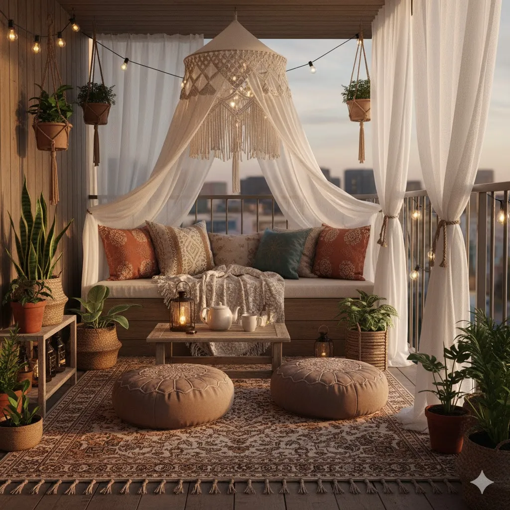 Add a Canopy or Curtains