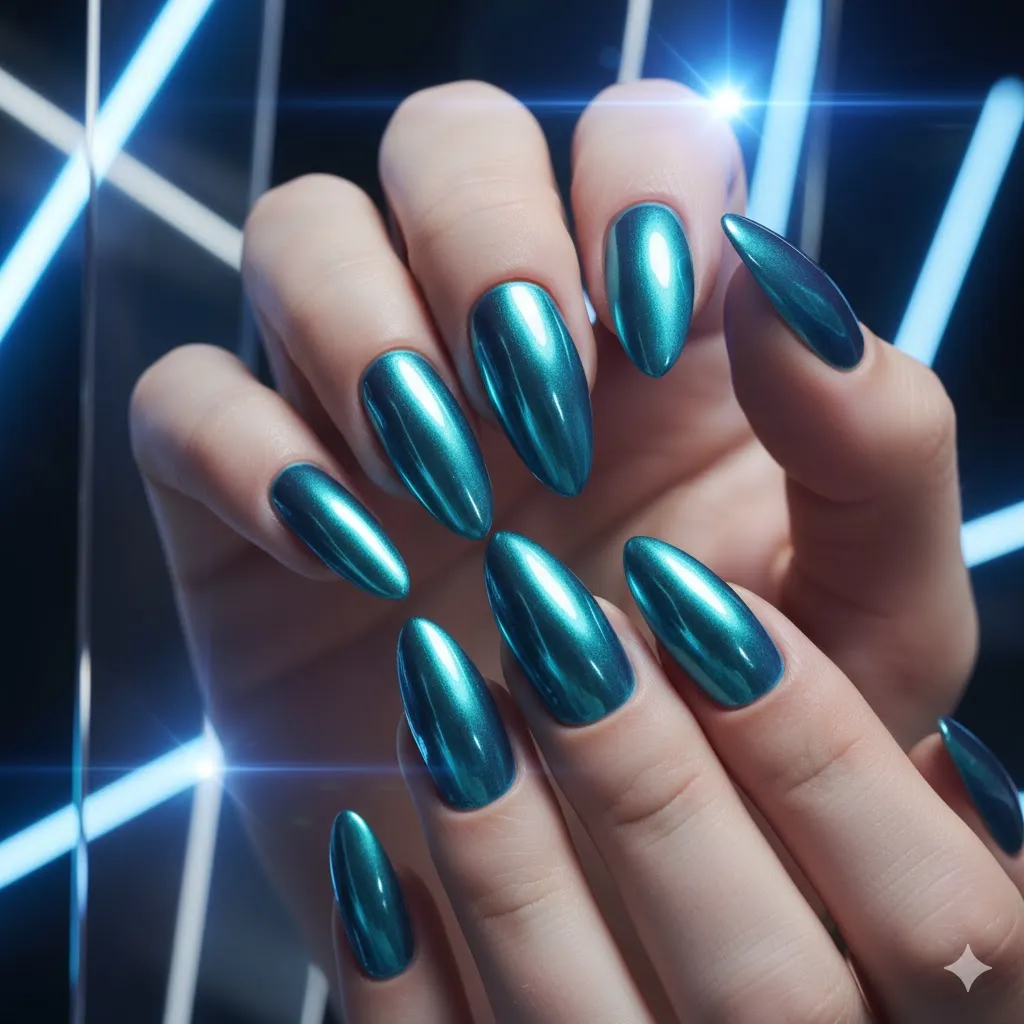 Colorful Gradient Nails