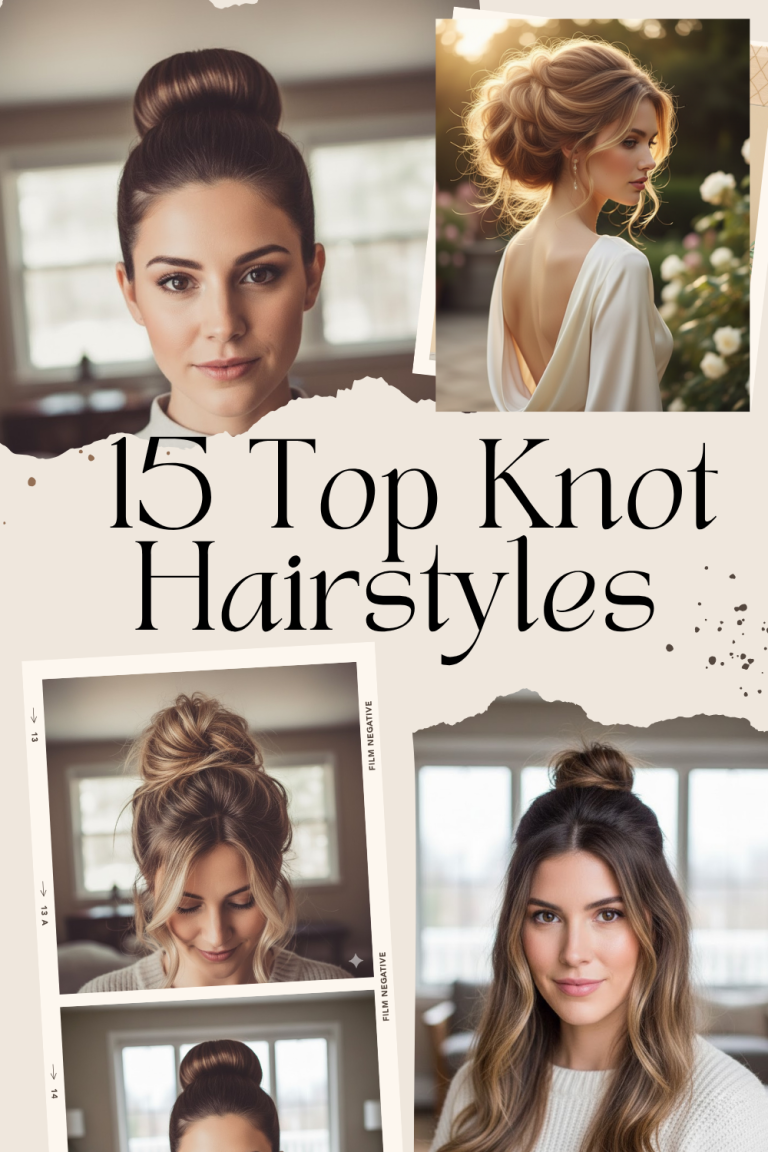 Top Knot hairstyles