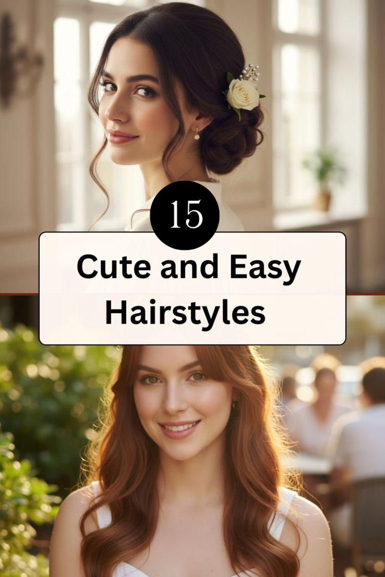 15 Cute and Easy Hairstyles That Suit Every Girl’s Vibe