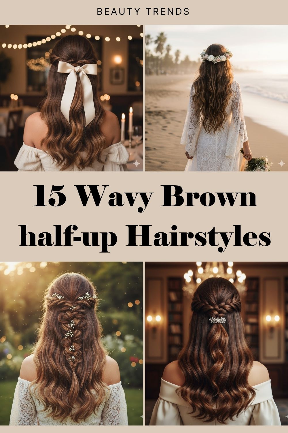 Wavy Brown Hairstyle