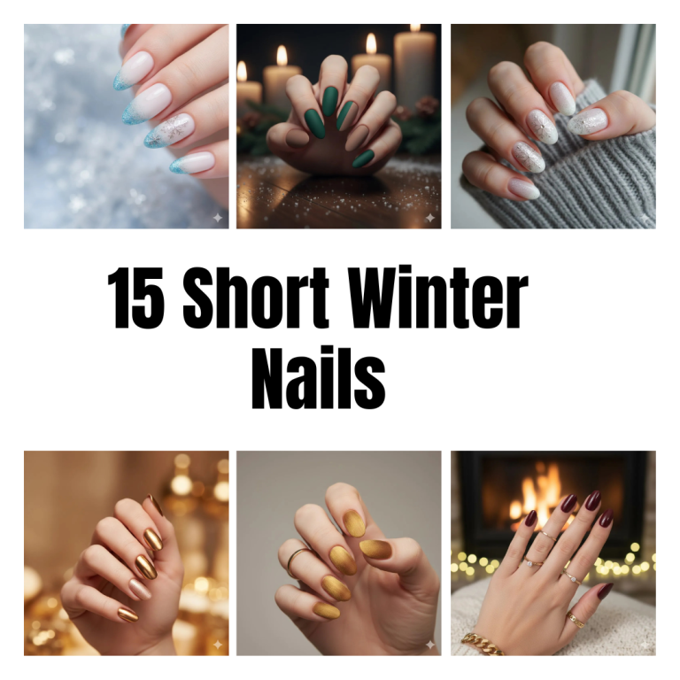 15 Short Winter Nails That Will Be Everywhere in 2025