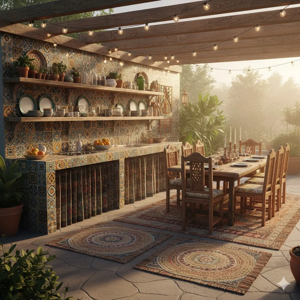 Outdoor Summer Kitchen