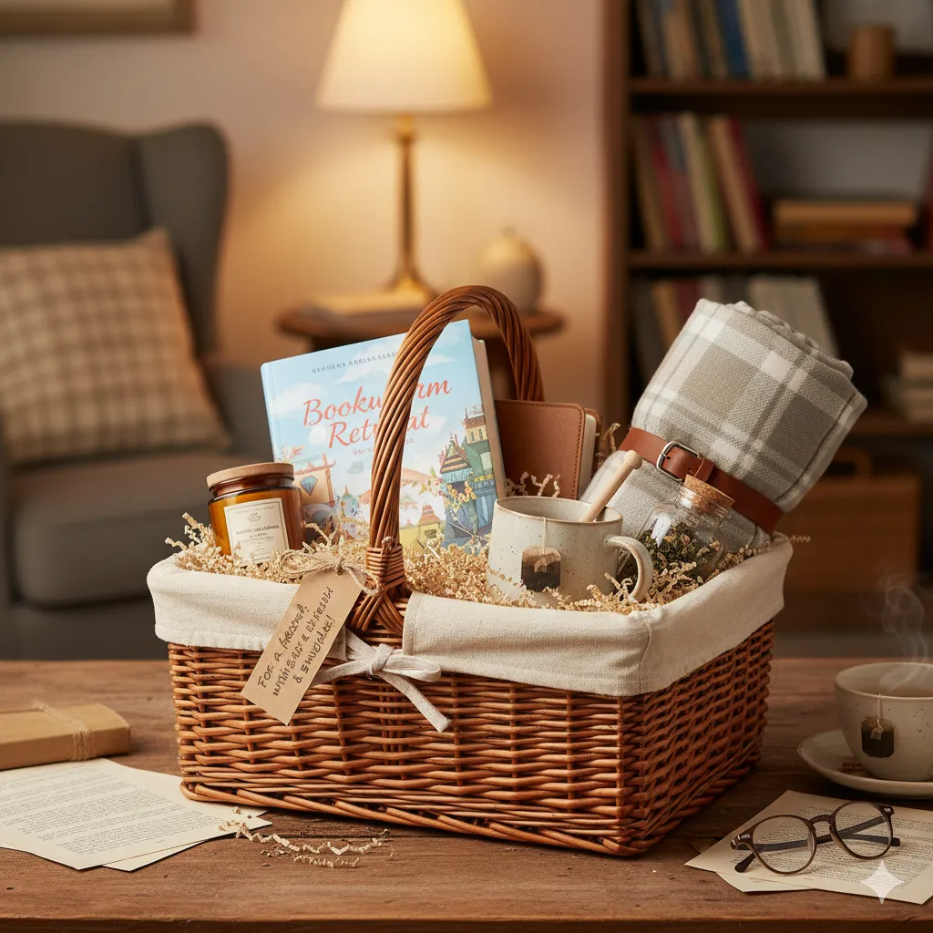 Bookworm’s Retreat Basket